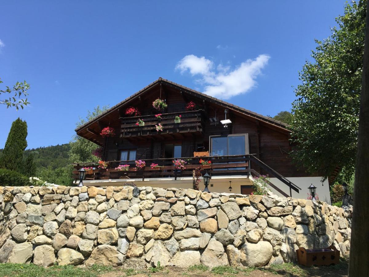 Le Chalet De Doucy Bardet Habère-Poche Esterno foto