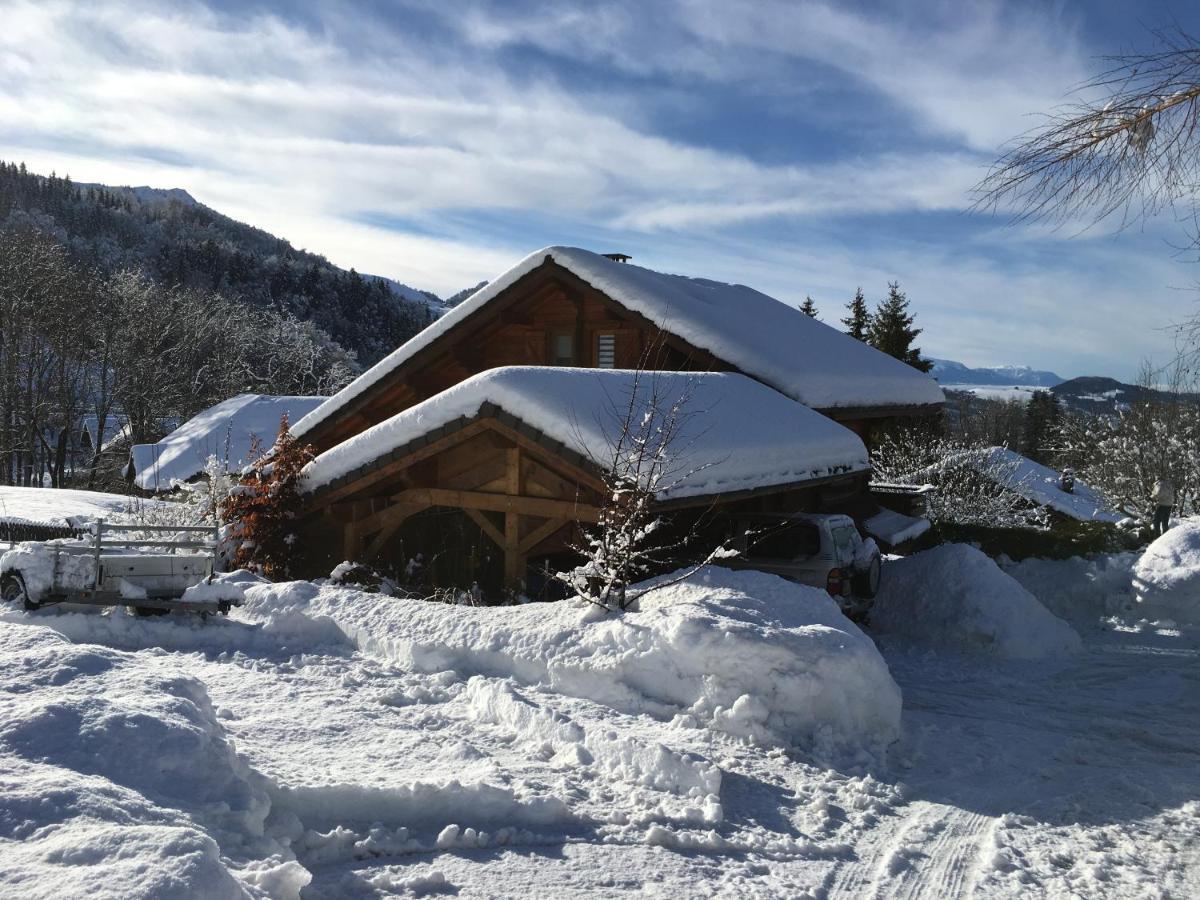 Le Chalet De Doucy Bardet Habère-Poche Esterno foto